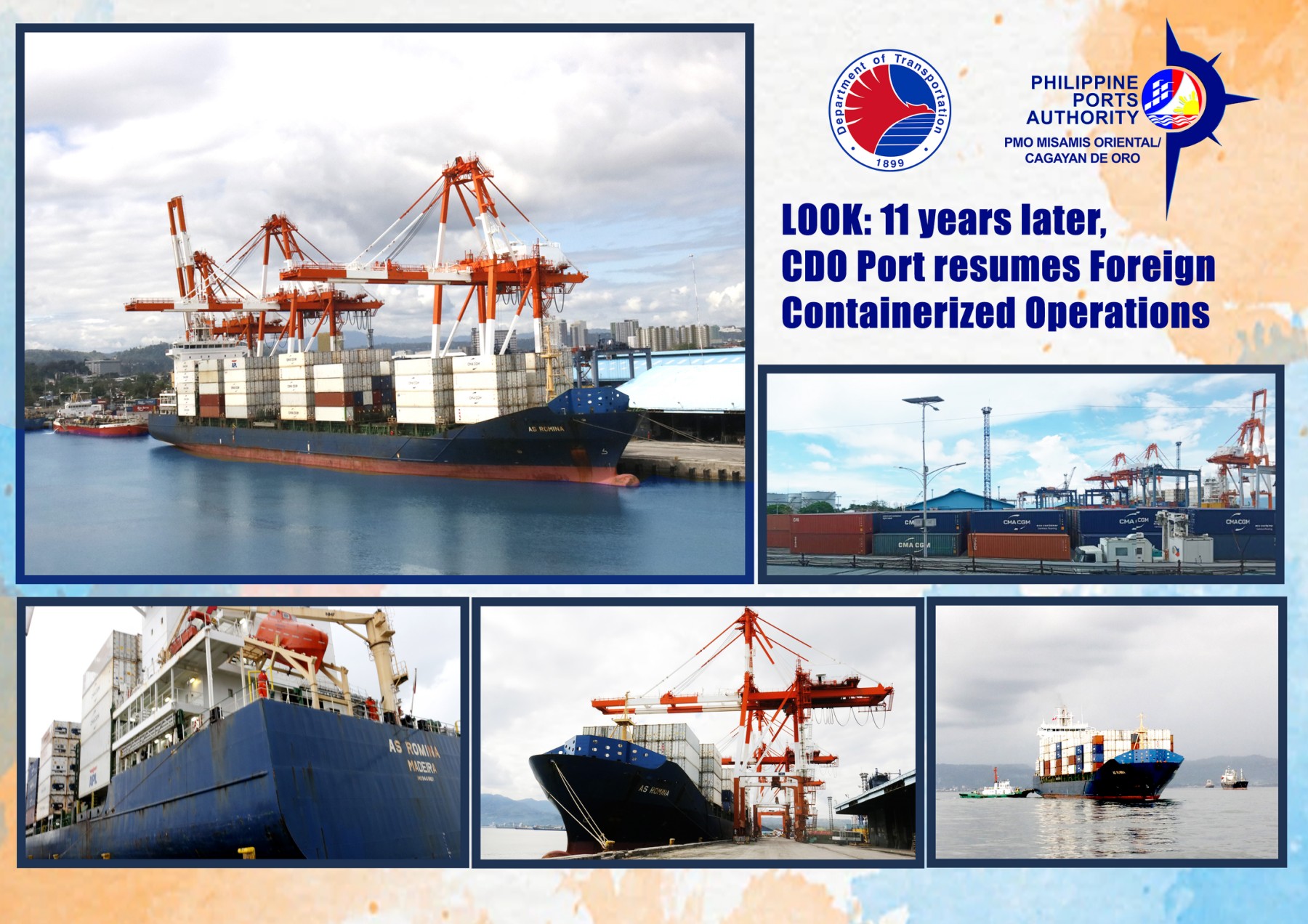 Ontkennen Zeeanemoon Ben depressief LOOK: 11 years later, CDO Port resumes Foreign Containerized Operations -  PPA PMO Misamis Oriental / Cagayan de Oro