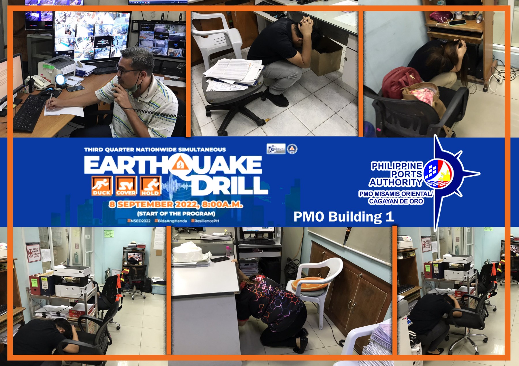 PMO MO/C joins CY 2022 Q3 Nationwide Simultaneous Earthquake Drill PPA PMO Misamis Oriental